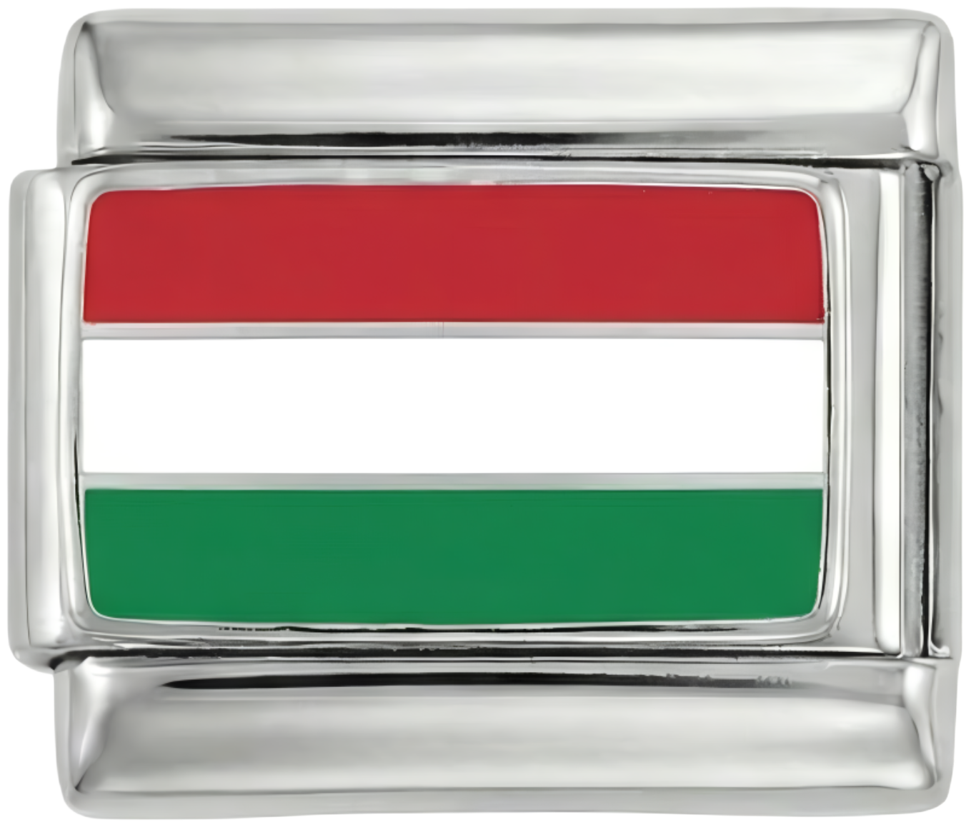 Magyar zászló ezüstön