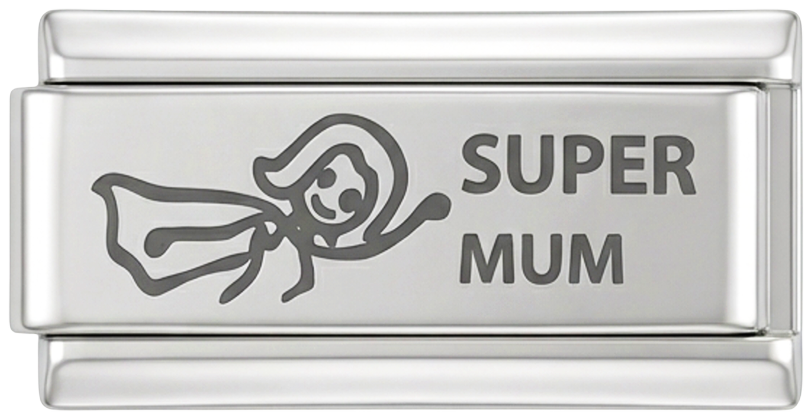 Hozzáadandó - Super Mum, ezüstön