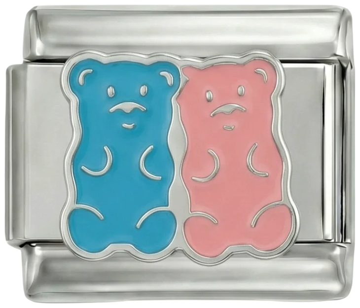 Bears, Turquoise and Pink - bears-turquoise-and-pink.png