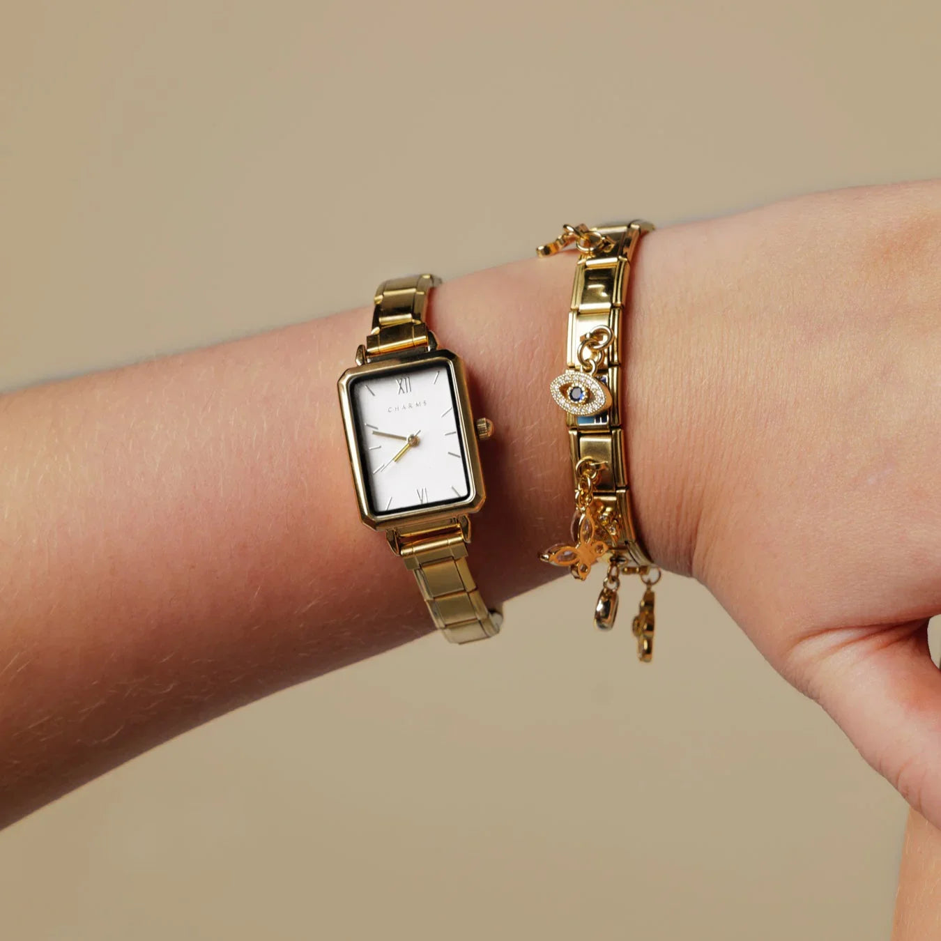 Como – Arany kivitel smaragd számlappal