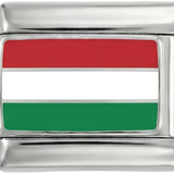 Magyar zászló ezüstön